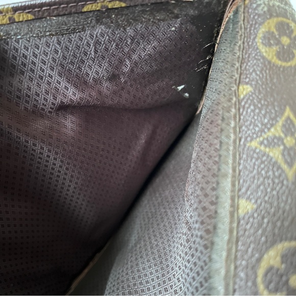 Louis Vuitton Vintage 80s Monogram Document Folding Laptop Portfolio Clutch - Picture 12 of 15